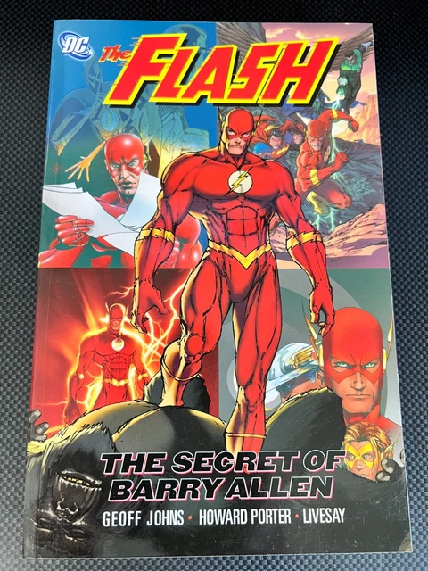 The Flash Secret of Barry Allen DC TPB BRAND NEW RARE Geoff Johns Wally West