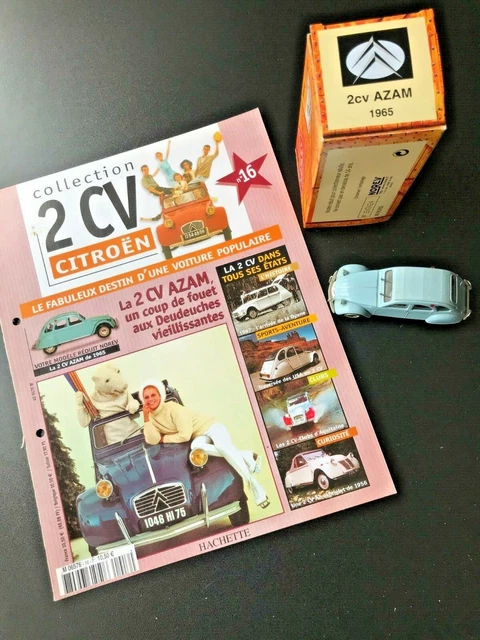 Citroën 2 CV AZAM bordeaux - Norev – 1/43 Scale Model Car