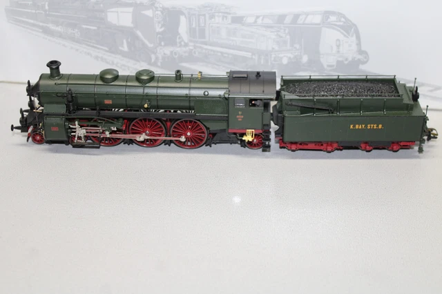 HO Fulgurex K. Bay St.B S 2/6 Green（Model Train Directory）