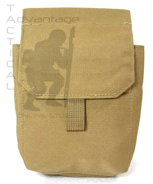 Grey Ghost Gear 100 Round SAW Ammo / Utility MOLLE Pouch - coyote brown