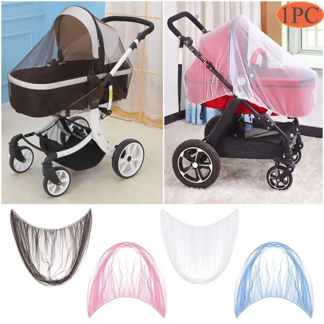Mosquito Net Textile Stroller Mesh Pushchair Full Cover Stroller Accessories