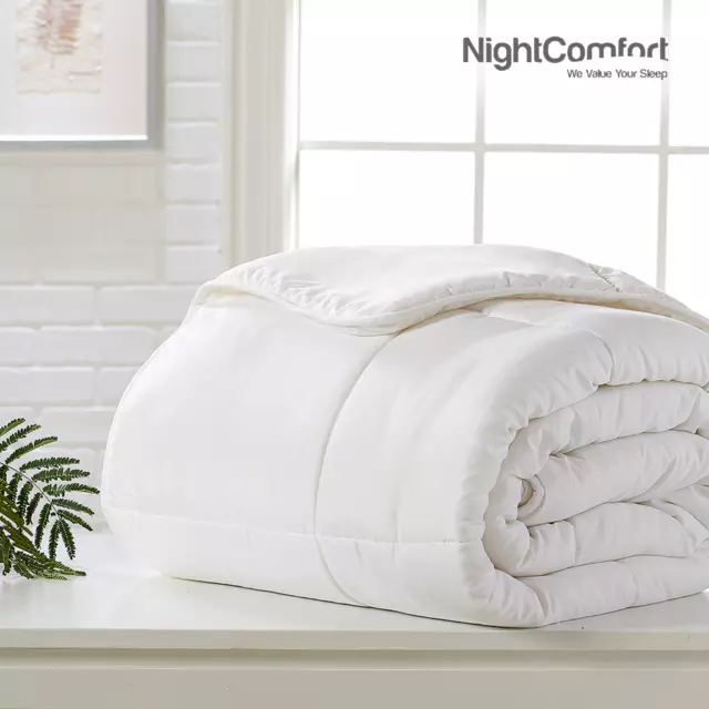 Hotel Quality All Season Ultra Soft Polycotton Anti Allergy Premium Duvet 12 Tog