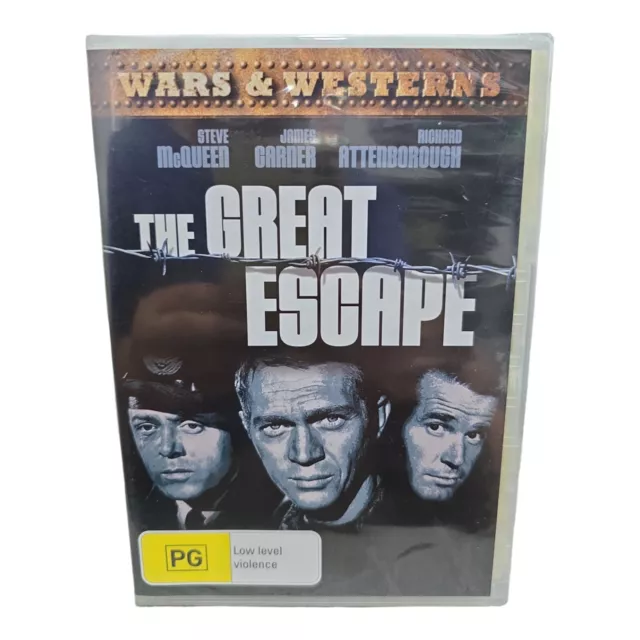 The Great Escape DVD Steve McQueen BRAND NEW AND SEALED REGION 4