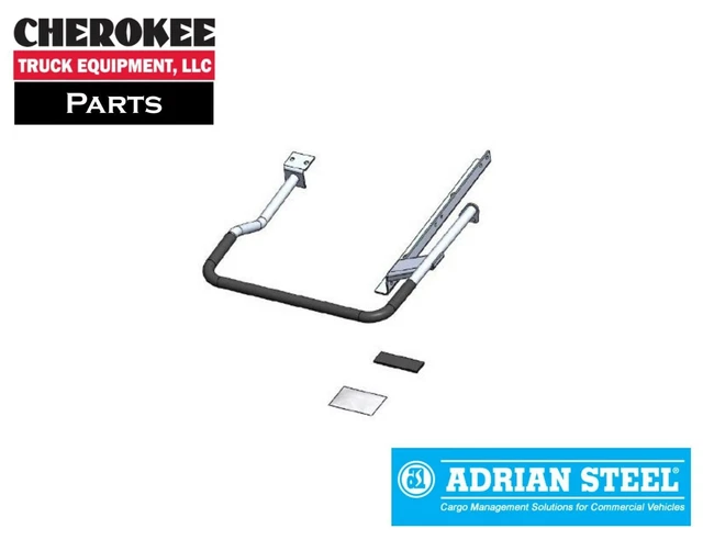 Adrian Steel 69-DDCSFTL, Passenger Side Drop Down Ladder Rack Extension,