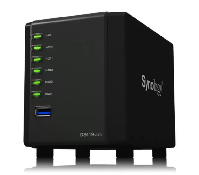 Synology DS416 Slim 4-Bay NAS Server Network Storage Enclosure RAID 2