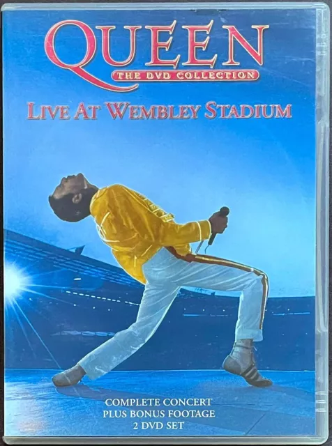 Queen - Live At Wembley Stadium 2DVD - Free shipping