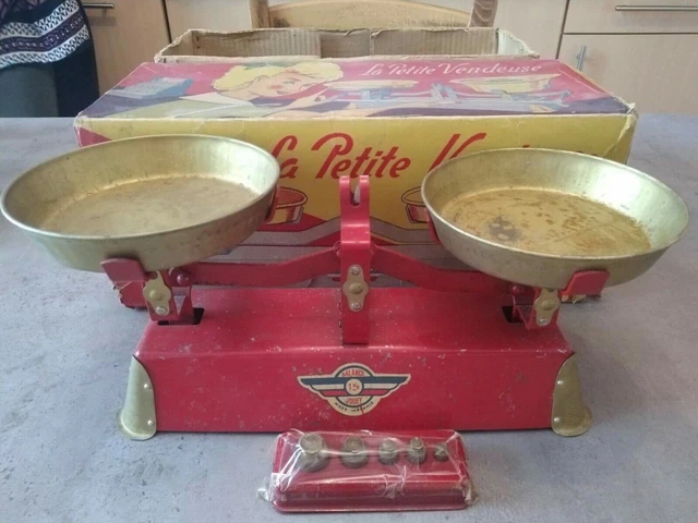 Jouet à Balancier Mobile – Tôle Peinte à La Main, France, Vintage