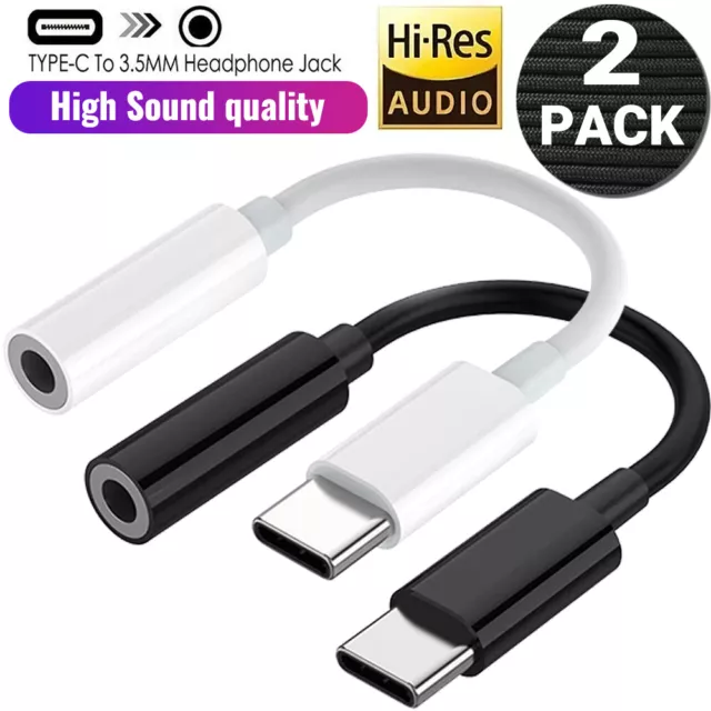 Compatible with Galaxy S23 Headphone Adapter, USB Type C to 3.5mm Headset  Audio Replacement for Samsung Galaxy S23, S23 Ultra, S23 Plus Smart Phone 3.5  mm Aux Jack Dongle Cable Cord 