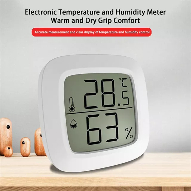 Mini Hygrometer Sensor Universal Digital LCD Thermometer Indoor Humidity Meter