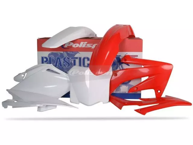 Verkleidungssatz Plastiksatz plastic kit passt an Honda Crf Cr250f R 2009 rot-w