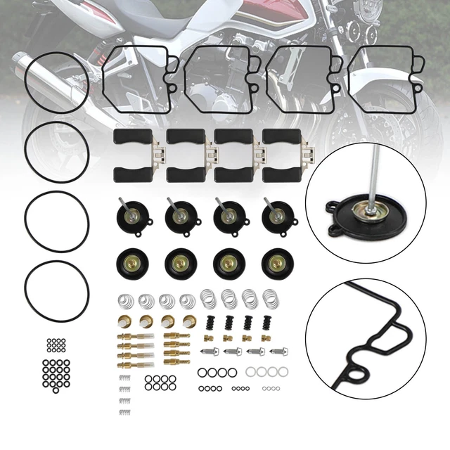 4Set Vergaser Carb Reparatursatz Fit für Honda Goldwing 1100 GL1100