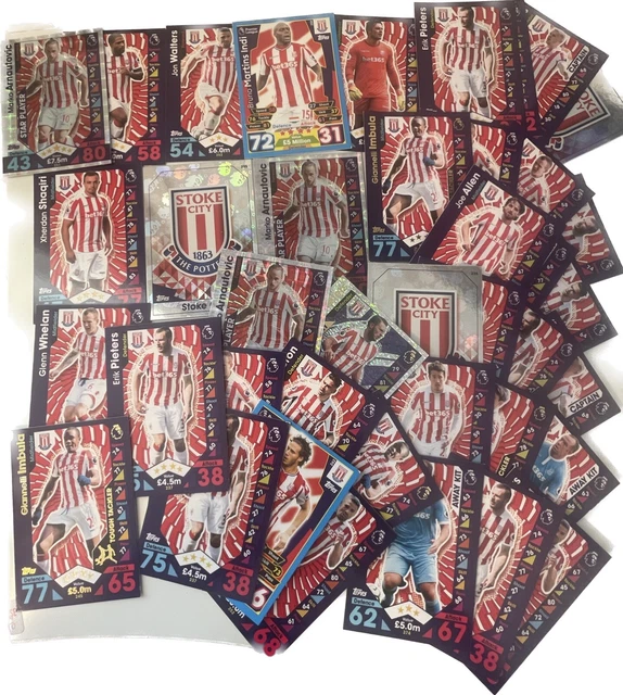 Match Attax & Topps Stoke City FC 40 Kartenpaket