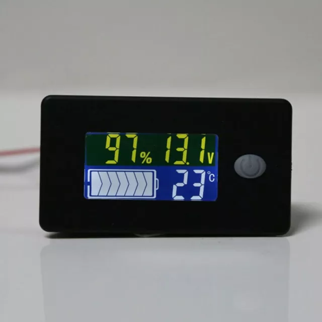 12V-48V Batterie Capacité Indicateur Voltage Testeur Écran LCD Plomb Acide Écran