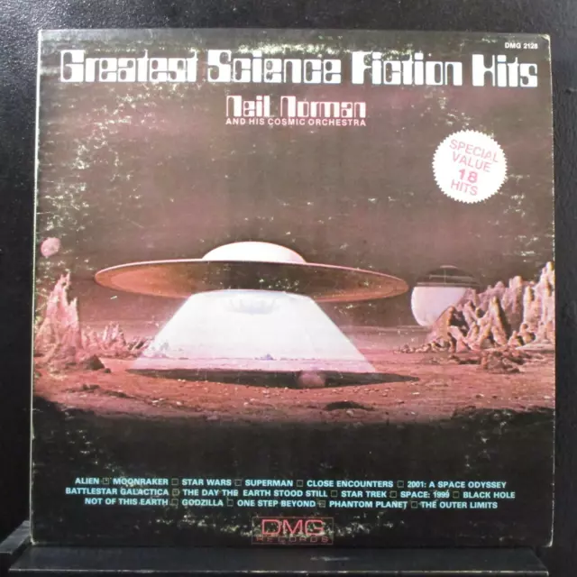 Neil Norman - Greatest Science Fiction Hits LP nuovo di zecca - DMG 2128 disco promozionale in vinile