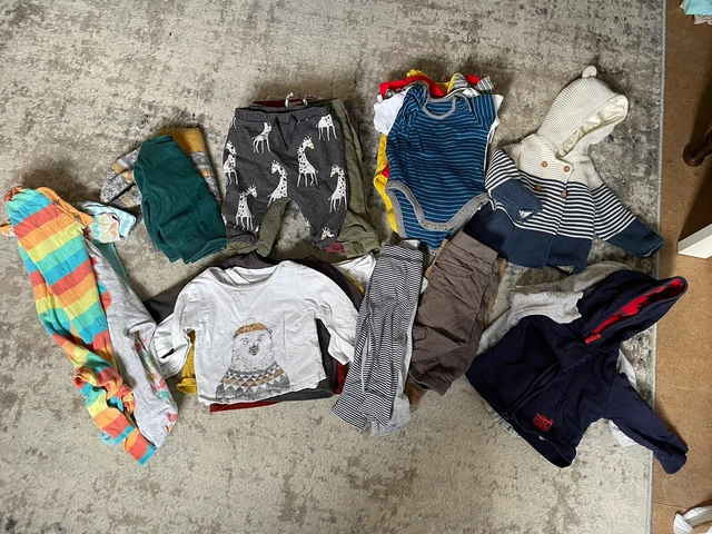 Baby boy clothes bundle 3-6 months 40 items Next M&S John Lewis mamas & papas