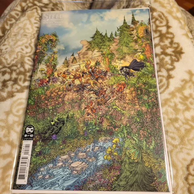 Dark Knights Of Steel #8 (Of 12) 1:25 Card Stock Variant NM