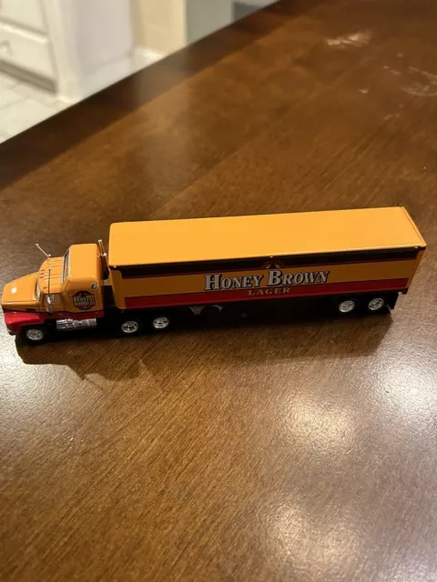 Matchbox Mack CH600 Truck With Honey Brown Lager Trailer Loose NMint