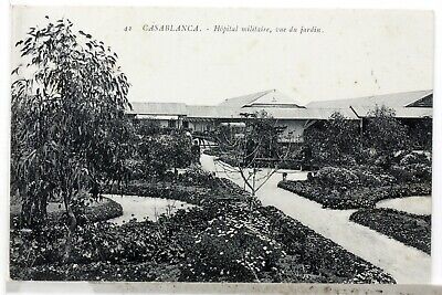 Hopital Militaire   Casablanca  Maroc Cpa Postcard Ma496
