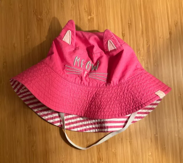 Joules Girls Sun Hat - Age 4-7 Years