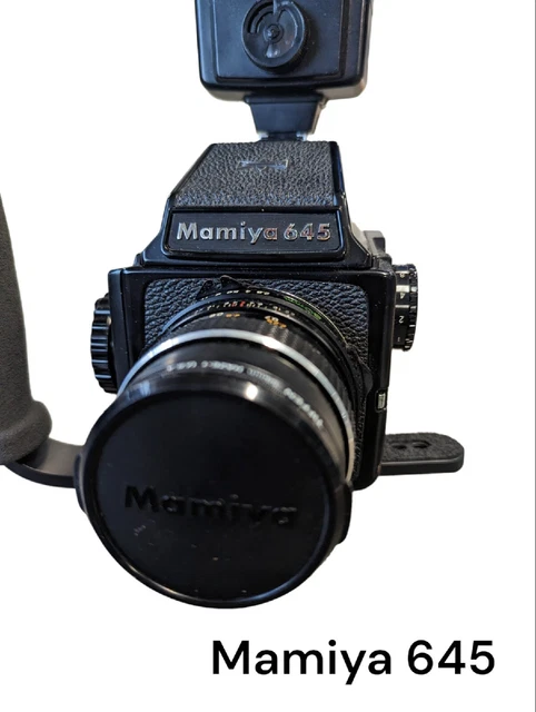 Mamiya M645 J 80/2.8 lens Vivitar Flash And Stroboframe Mamiya M645 J 80/2.8 lens Vivitar Flash And Stroboframe