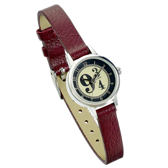 Harry Potter Orologio Da Polso Bordeaux Binario 9 3/4 2 Cm Cinturino Pu Carat