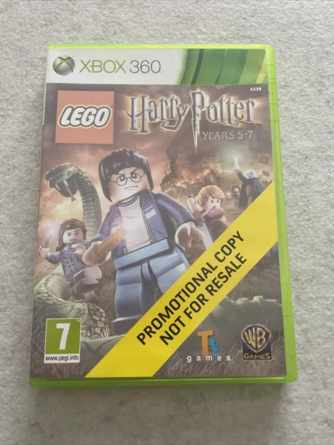 LEGO Harry Potter Années 5-7 Jeu XBOX 360 Version Promo