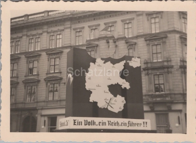 FOTO, WK2, LANDKARTE in Wien 1938, Österreich (MJ-201) EUR 4,90 ...