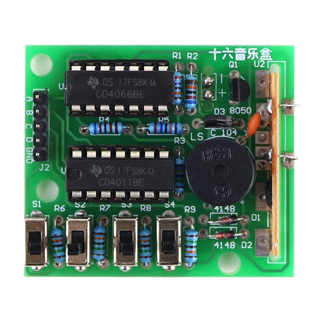 Sound Module Box DIY KIT 16 Sound Box Electronic Module with Customizable Sound Options ...