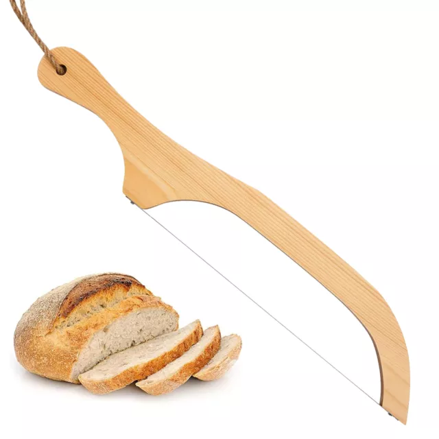 Bread slicer, Fiddle Bow Bread Knife Sourdough Cutter Bread Cutting Tool