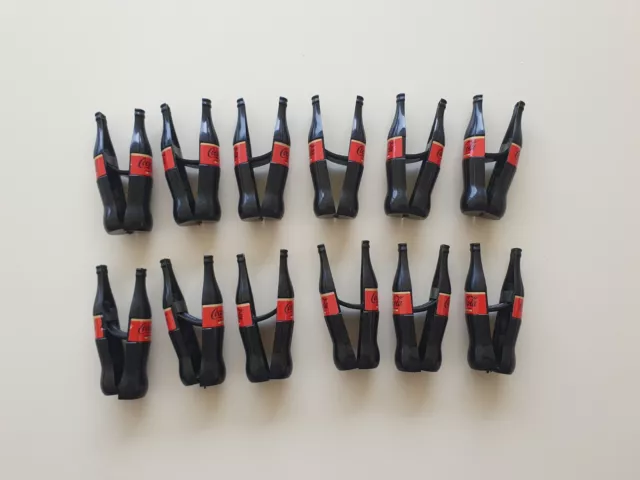 12 Chiudipacco clips addobbo natalizio Gadget in plastica Cocacola 2