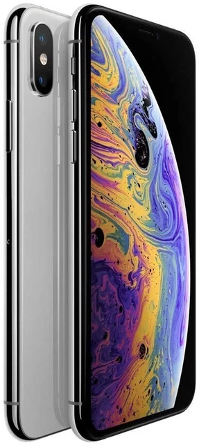 Apple IPHONE Xs 64GB 64 GB Silver Bon Reconditionné Original Garanti