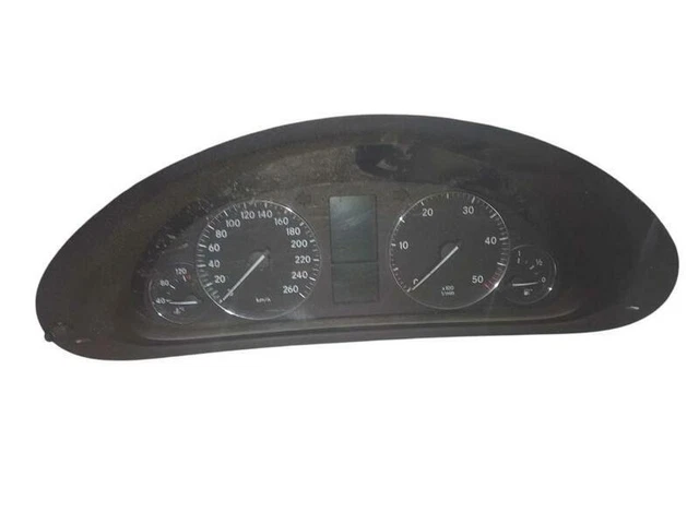 Compteur Pour Mercedes C32 AMG W203 D'occasion - A2035405947 - 180 Mph, Noir, Aiguille Rouge