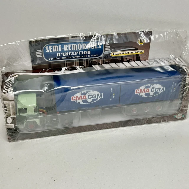 Altaya 1/43 SEMI-REMORQUE d’exception : Tracteur Scania
