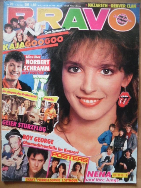 BRAVO 20 - 1983 Nena James Dean Boy George Shaky Seymour Nazareth Kajas Geier St
