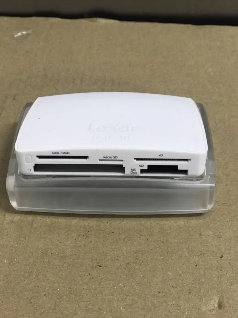 Lexar Professional Multi-Card 25-in-1 USB 3.0 Memory Card Reader - Genuine