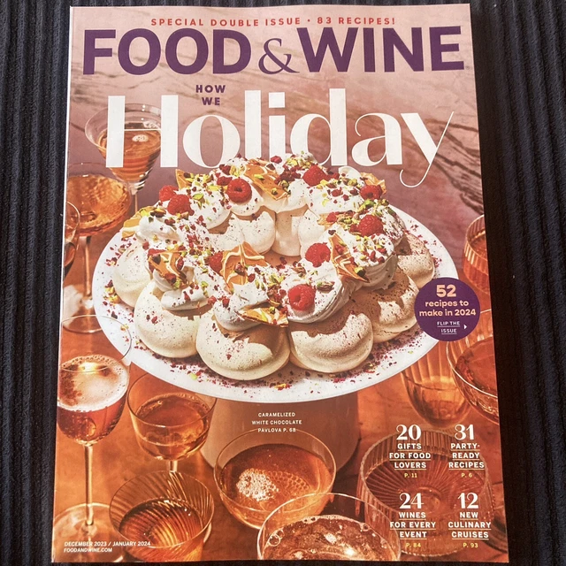 FOOD & WINE Magazine December 2023 January 2025 Special Double Issue