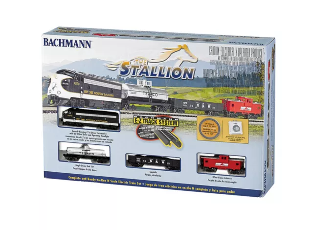 Bachmann 24025 N Scale The Stallion Train Set