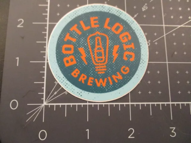 BOTTLE LOGIC california bottle logo blo STICKER decal craft beer brewery brewing