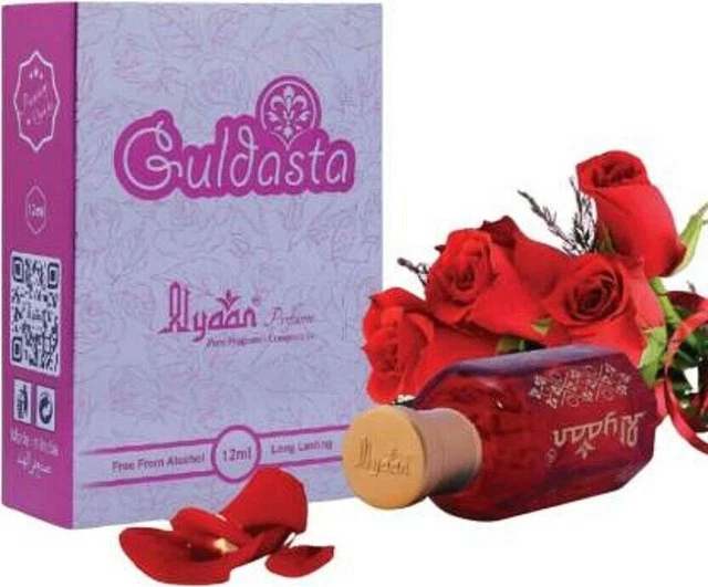 Perfume Alyaan Guldasta Attar Ittar Roll On Floral Attar 12 ml