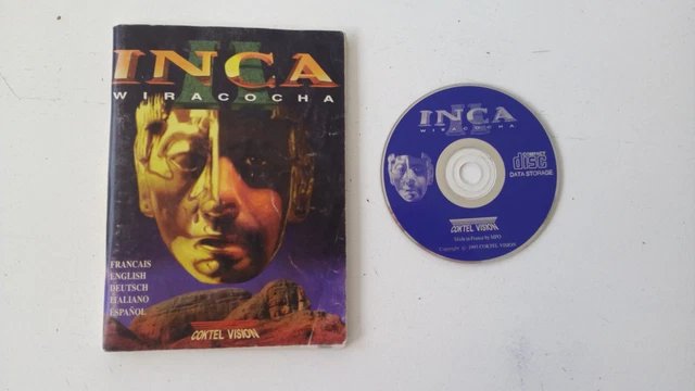 Jeu PC Inca II (Wiracocha) - Boîte Big Box Française Avec Notice - Bon État