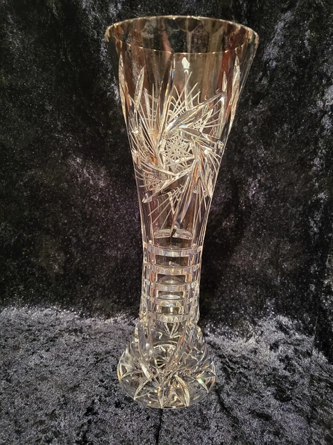 Set Aus 3 Glas-Blumenvasen – Verdickte, Stabile Vasen In Verschiedenen Mustern, Ca. 24 Cm Hoch
