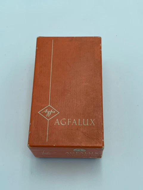 Agfalux Blitzgerät Typ 6872 mit Etui Vintage ungetestet