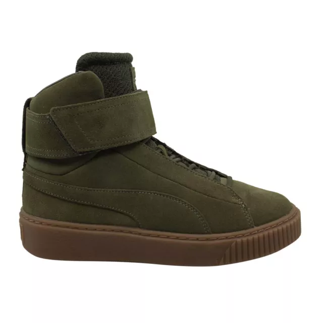 Puma platform mid hotsell olive night gum