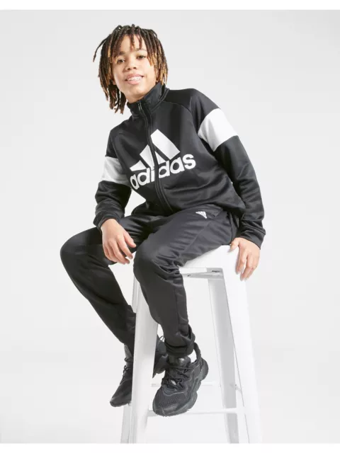 Adidas boys tracksuit clearance bottoms