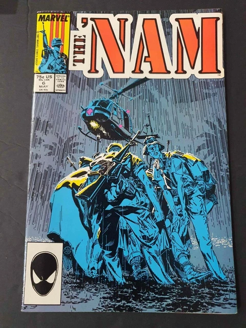 Nam #6  Marvel Comics 1987 Vf/Nm