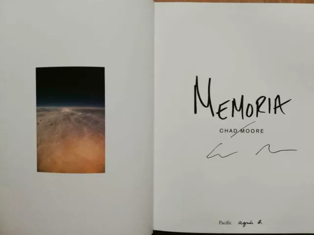 SIGNED Chad MOORE - MEMORIA First Limited Ed. 750 copies agnès b. 2019 SOLD OUT 2