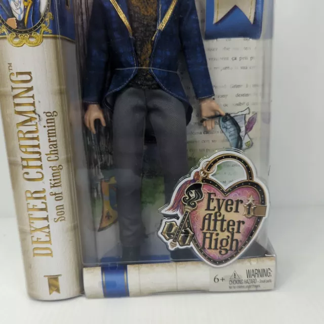 Mattel 2014 - Ever After High Royal - Dexter Charming Doll Son of King Charming 3