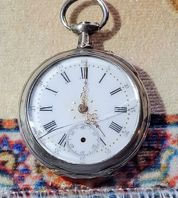 Ancienne Montre Gousset - Pour Pièces Ou Décoration, Occasion Avec Imperfections
