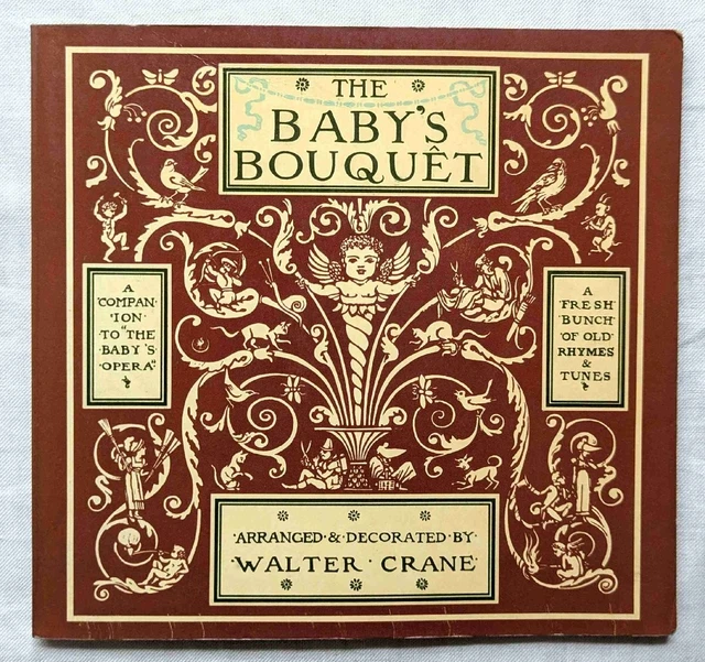 WALTER CRANE THE Baby's Bouquet Vintage 19th Century