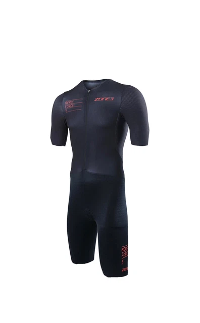 Zone3 men's Aeroforce X II Short Sleeve Trisuit Size XL BLACK